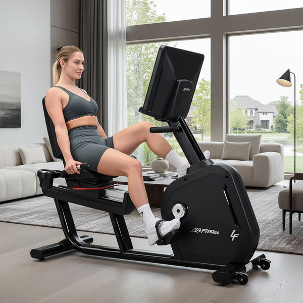 Life Fitness Club Series + Recumbent Lifecycle Bike