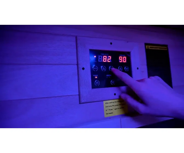 2 Person Indoor Low EMF FAR Infrared Sauna