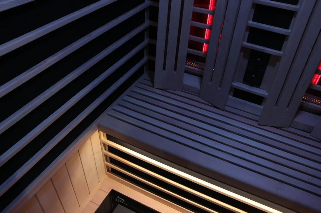 Sun Home Eclipse™ 2-Person Red Light & Infrared Sauna