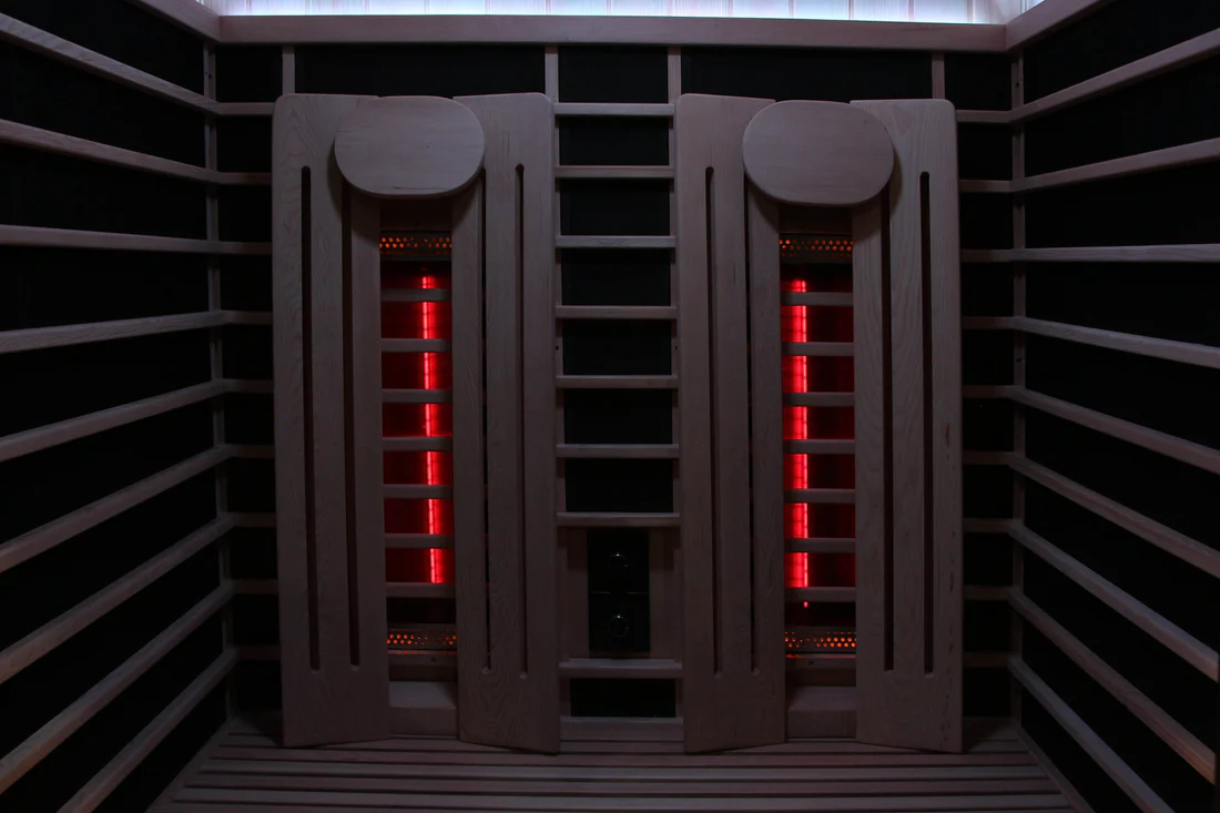 Sun Home Eclipse™ 2-Person Red Light & Infrared Sauna