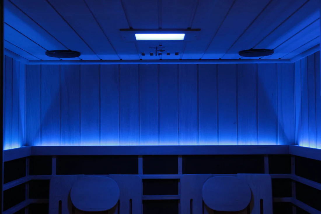 Sun Home Eclipse™ 2-Person Red Light & Infrared Sauna