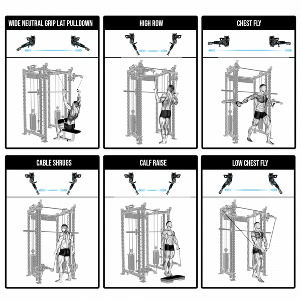 GetRXd RX3 Tornado Smith Machine Rack
