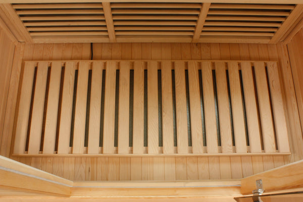 New 2026 Maxxus "Avignon Edition" 3 Person Corner Near Zero EMF FAR Infrared Sauna - Canadian Red Cedar