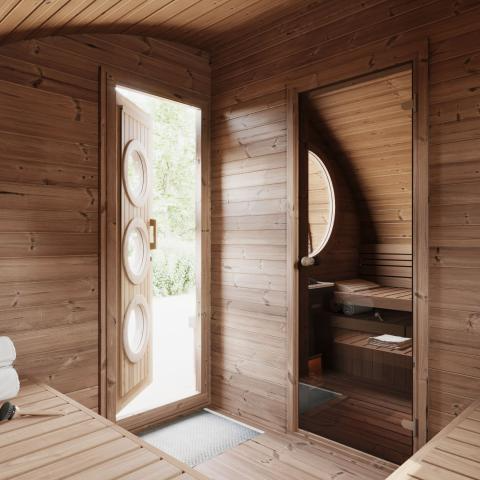 Model G11 8 Person Traditional Outdoor Sauna