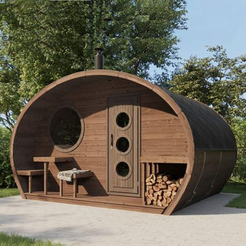 Model G11 8 Person Traditional Outdoor Sauna