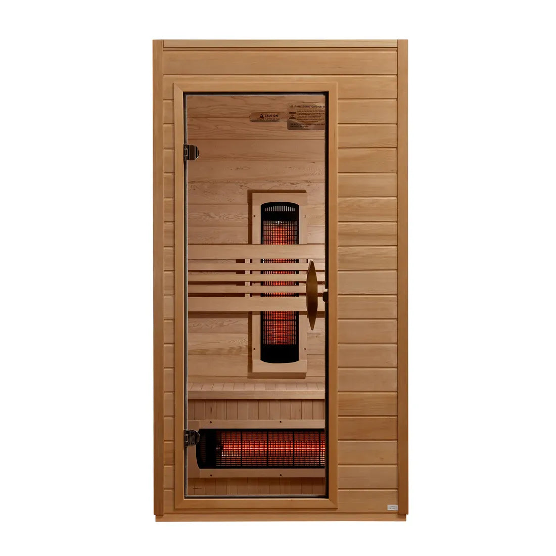 New 2026 Model Dynamic Martin 1-2 Person Full Spectrum Near Zero EMF FAR IR Sauna (DYN-6006-03 FS)