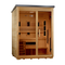 Carinthia 3 Person Hybrid (PureTech™ Full Spectrum IR or Traditional Stove) Flat Roof Outdoor Sauna (GDI-8023-01)