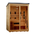 Carinthia 3 Person Hybrid (PureTech™ Full Spectrum IR or Traditional Stove) Flat Roof Outdoor Sauna (GDI-8023-01)