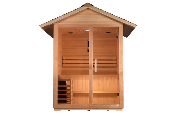 New 2026 "Arlberg" 3 Person Traditional Outdoor Sauna