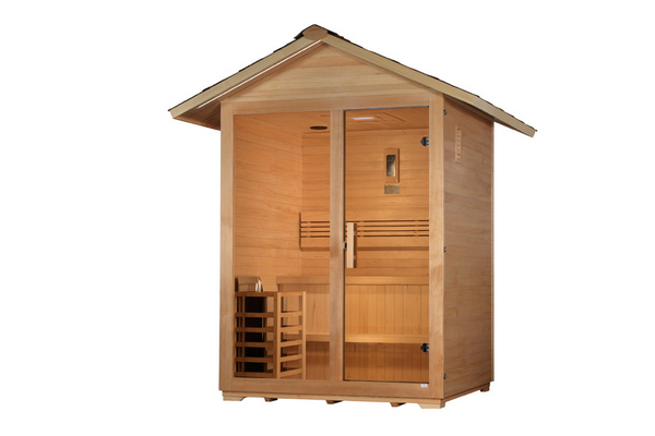 New 2026 "Arlberg" 3 Person Traditional Outdoor Sauna