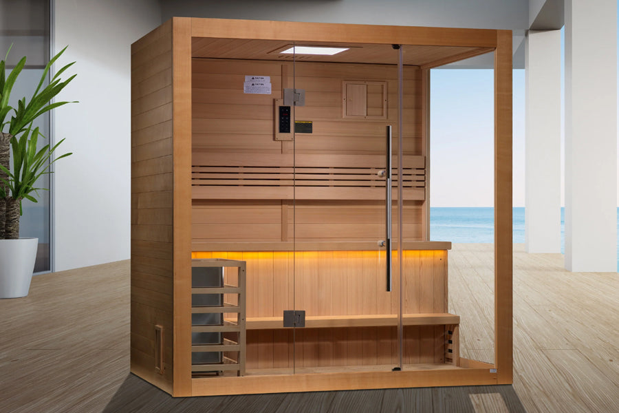 New 2026 "Forssa Edition" 3-4 Person Traditional Sauna