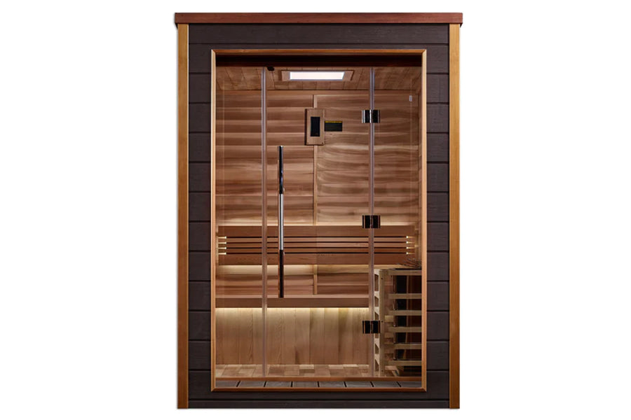 New 2026 Narvik 2 Person Outdoor-Indoor Traditional Sauna