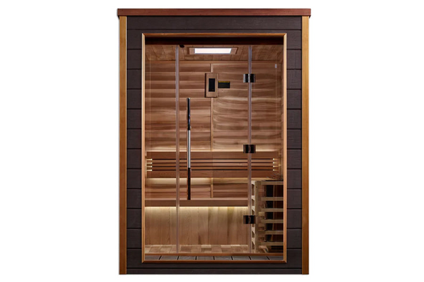 New 2026 Narvik 2 Person Outdoor-Indoor Traditional Sauna
