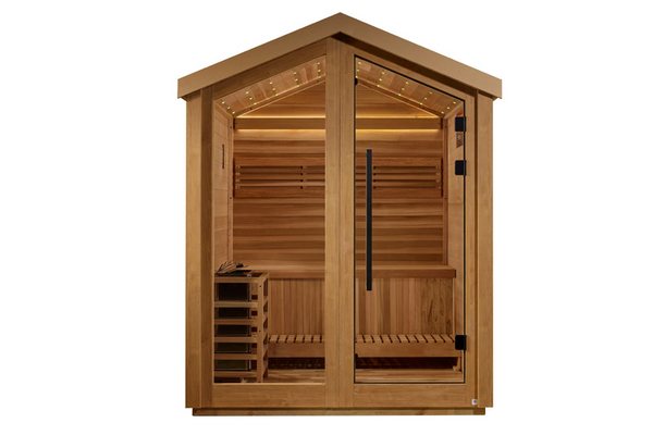 New 2026 Savonlinna 3-Person Outdoor Traditional Sauna
