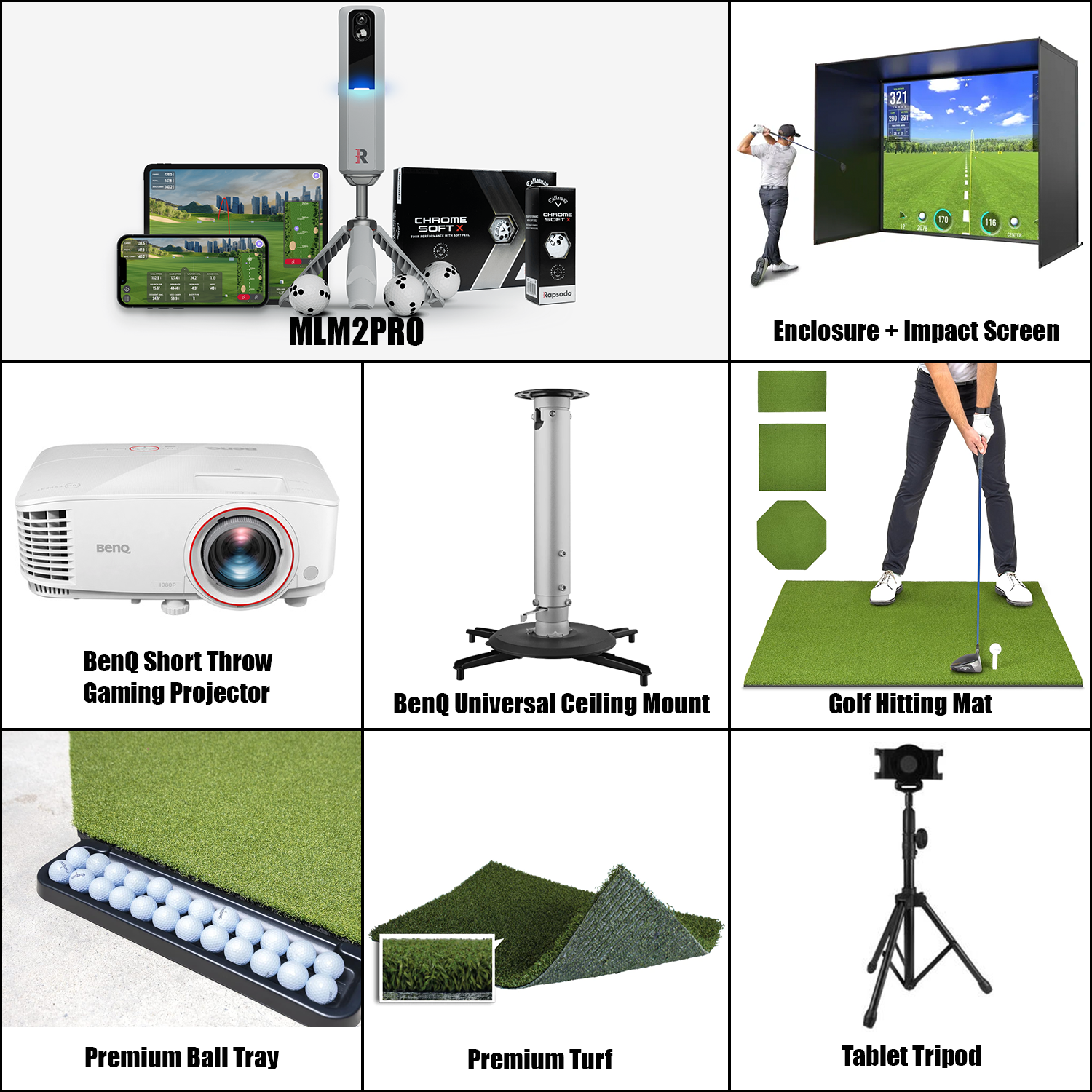 Rapsodo Golf Simulator Package 2