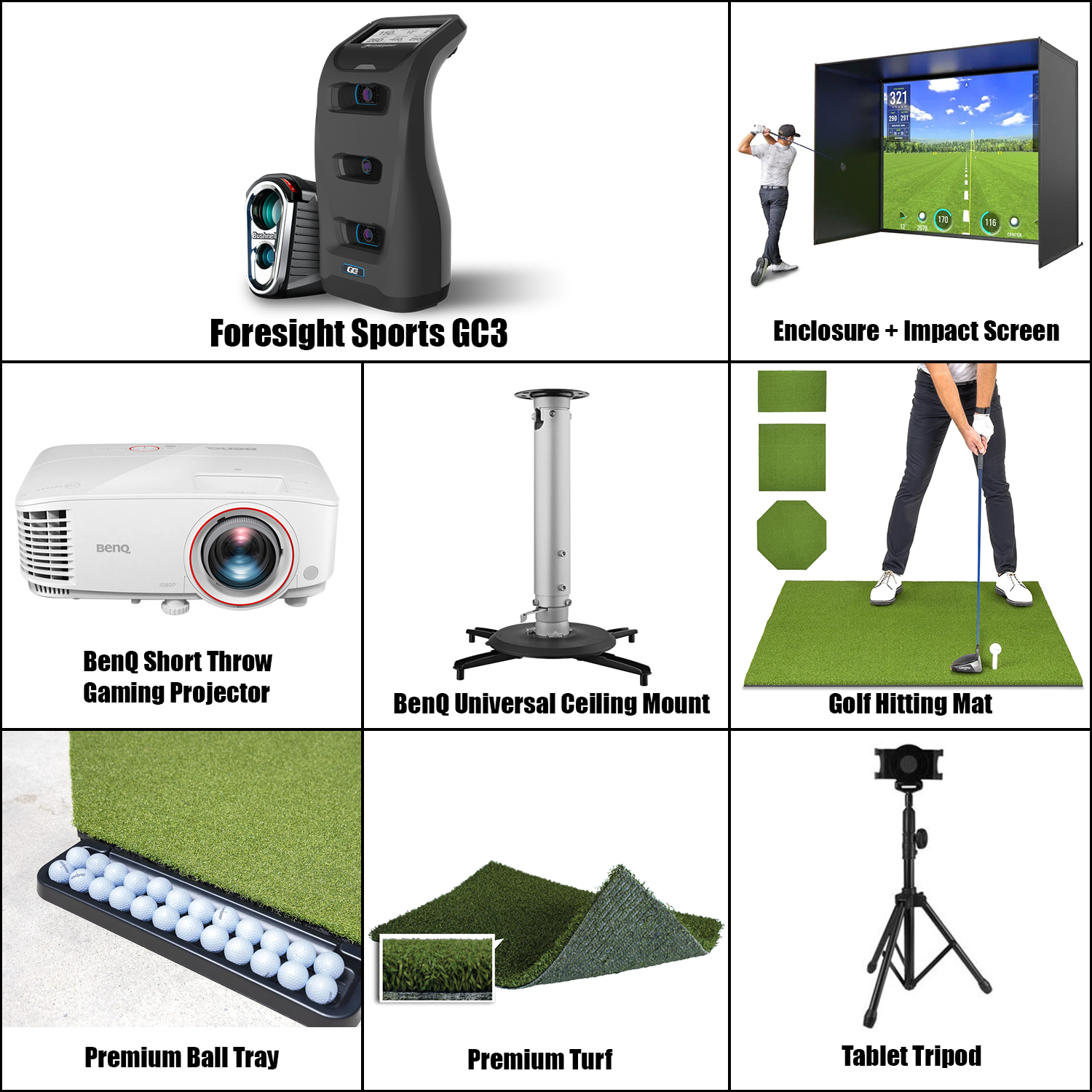 Golf Simulator Package 2: The Everyday Golfer