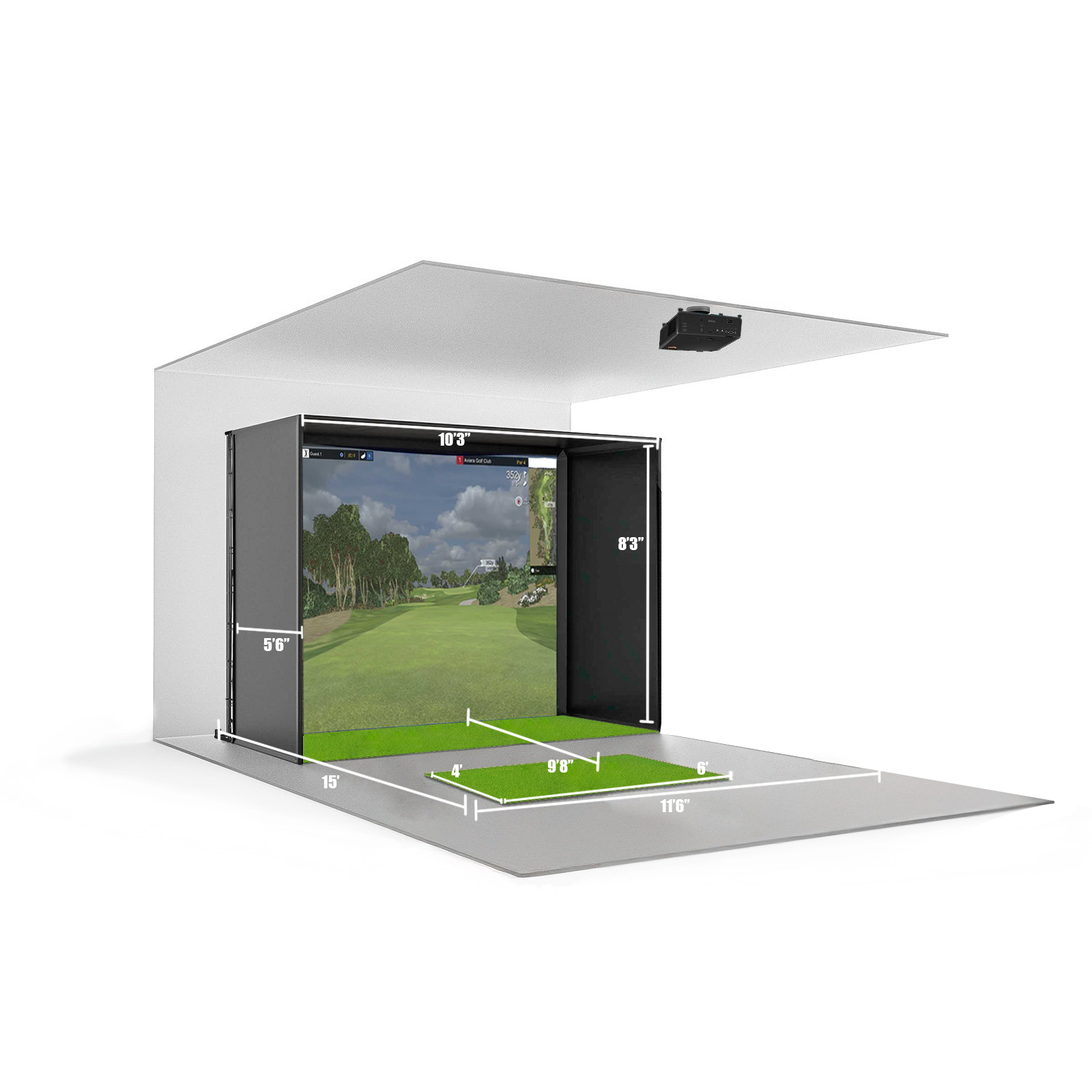 Golf Simulator Package 2: The Everyday Golfer