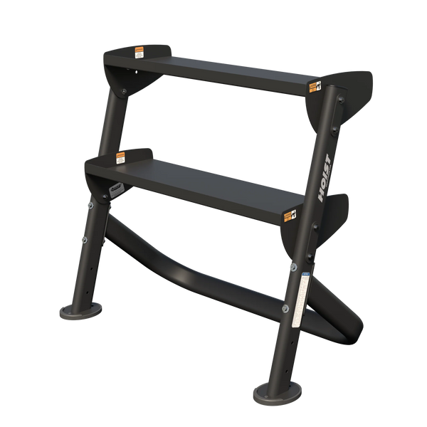 Hoist Fitness 36" Dumbbell Rack (2-Tier)