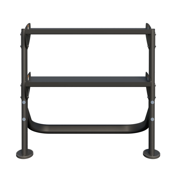 Hoist Fitness 36" Dumbbell Rack (2-Tier)