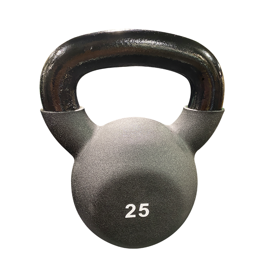 Warrior Neoprene Coated Black Kettlebells & Packages