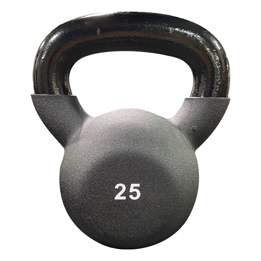 Warrior Neoprene Coated Black Kettlebells & Packages