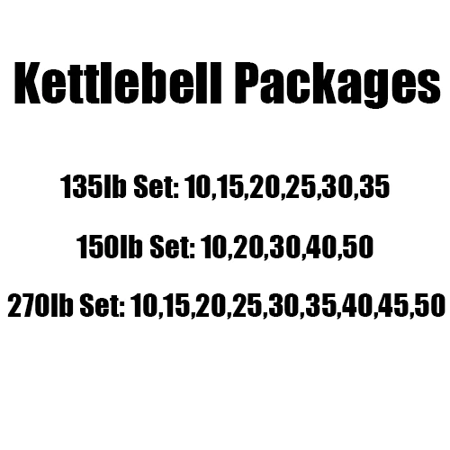 Warrior Neoprene Coated Black Kettlebells & Packages