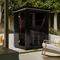 Sun Home Luminar™ Outdoor 2-Person Full Spectrum Infrared Sauna