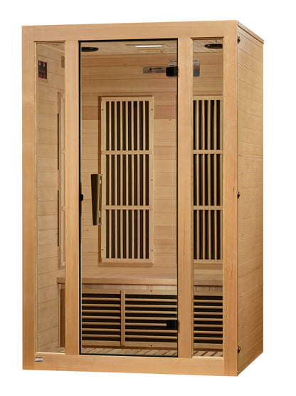 New 2026 Maxxus "Seattle" 2 Person Near Zero EMF FAR IR Sauna (MX-J206-01-ZF)