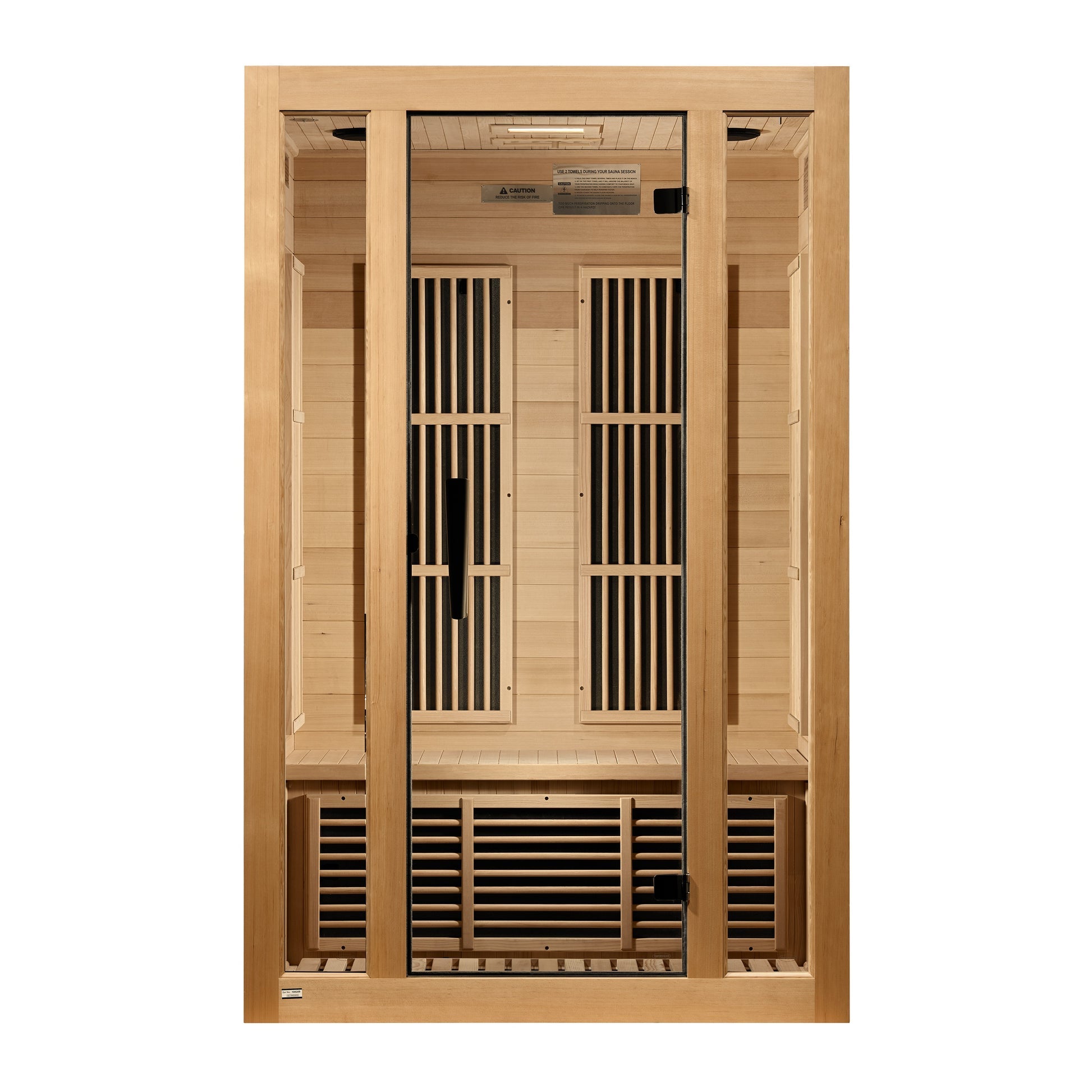 New 2026 Maxxus "Bellevue" 3 Person Low EMF FAR Infrared Sauna Canadian Hemlock