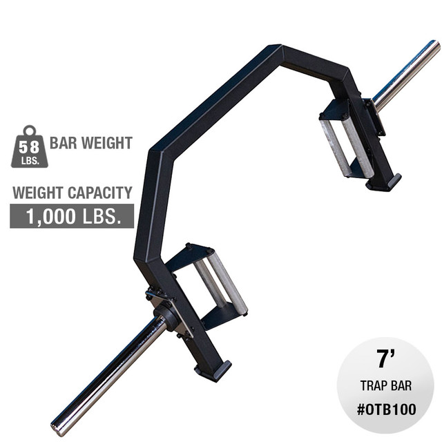 Body-Solid 2" Olympic Open Trap Bar