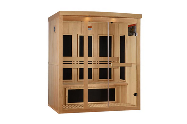 New 2026 Pro 6 3-Person Near Zero EMF Far Infrared Sauna