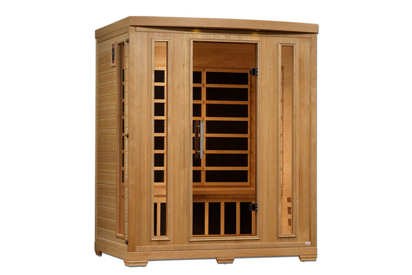 New 2026 Pro 6 "Melanie" 3-Person Near Zero EMF Far Infrared Sauna