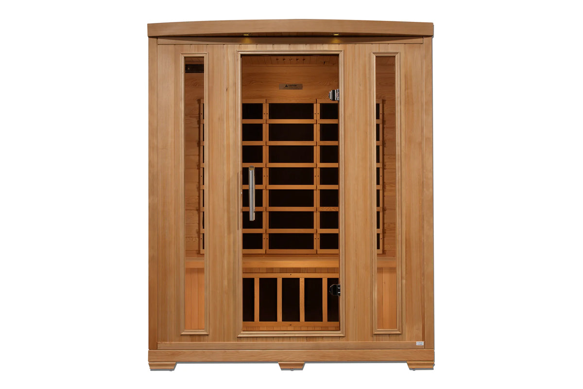 New 2026 Pro 6 "Melanie" 3-Person Near Zero EMF Far Infrared Sauna