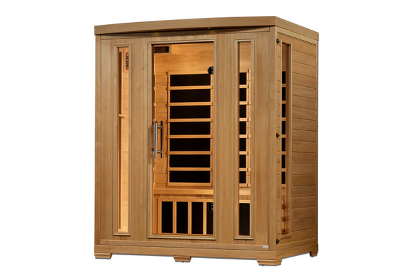 New 2026 Pro 6 "Melanie" 3-Person Near Zero EMF Far Infrared Sauna