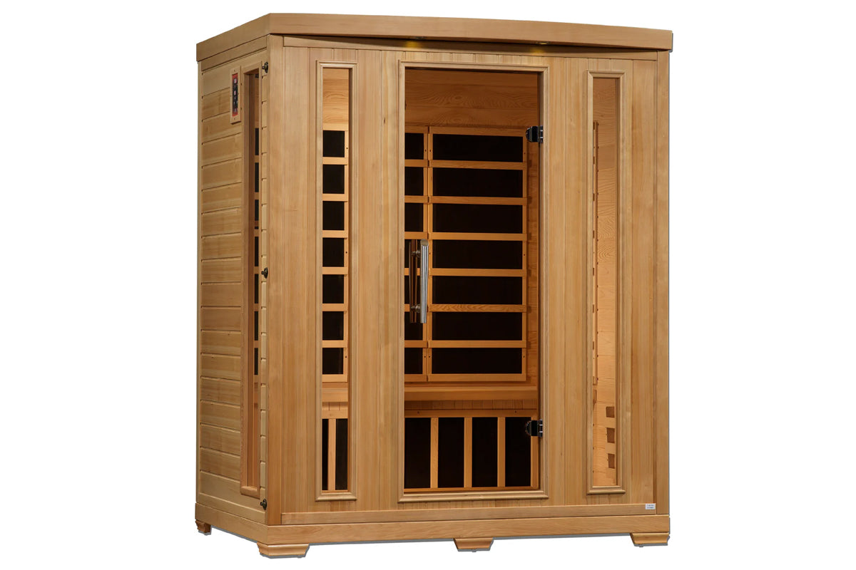 New 2026 Pro 6 "Melanie" 3-Person Near Zero EMF Far Infrared Sauna