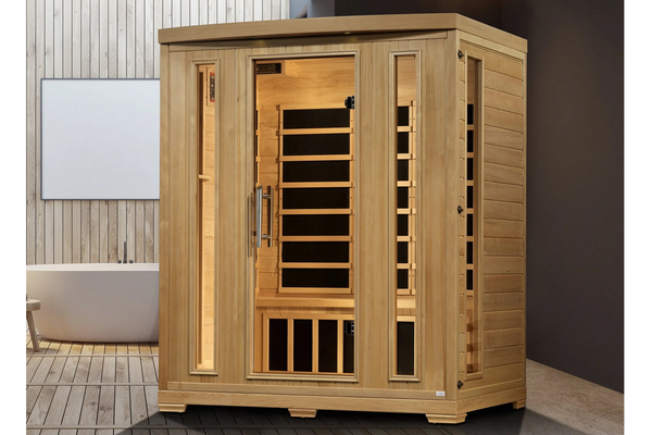 New 2026 Pro 6 "Melanie" 3-Person Near Zero EMF Far Infrared Sauna