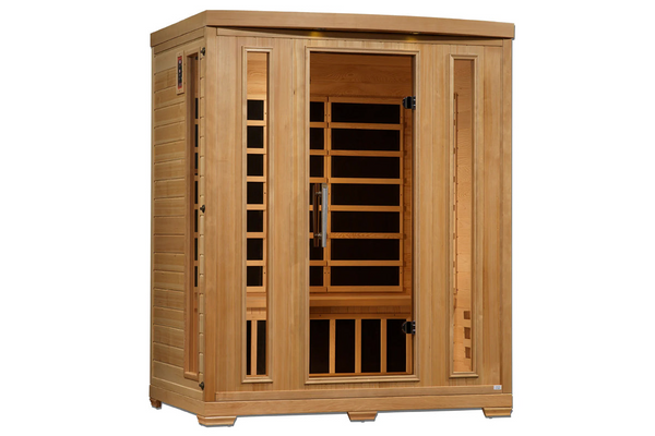 New 2026 Pro 6 "Melanie" 3-Person Near Zero EMF Far Infrared Sauna