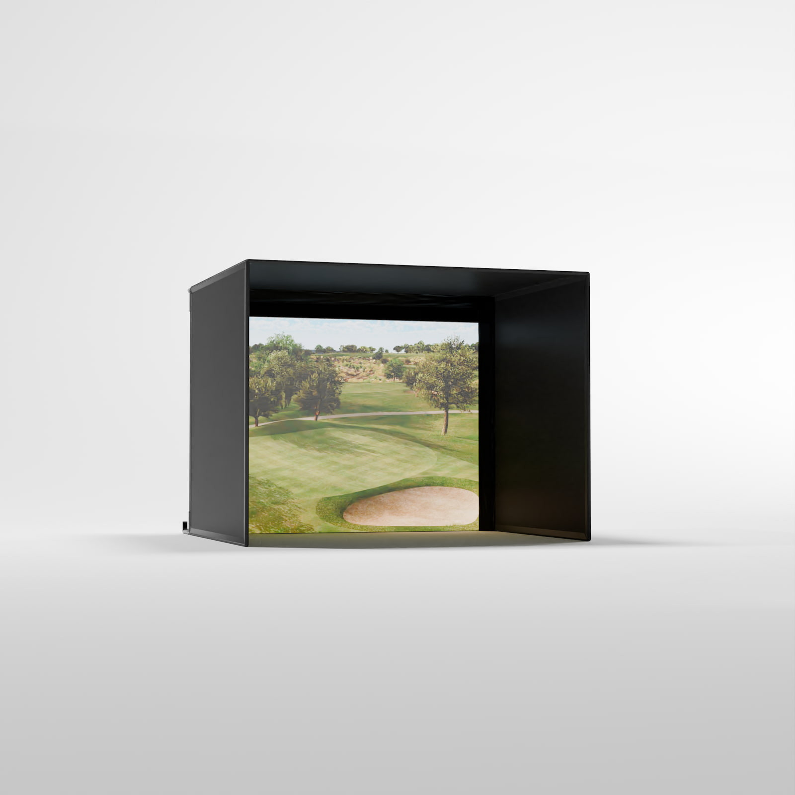Pro Golf Simulator Enclosure Kit with Impact Screen