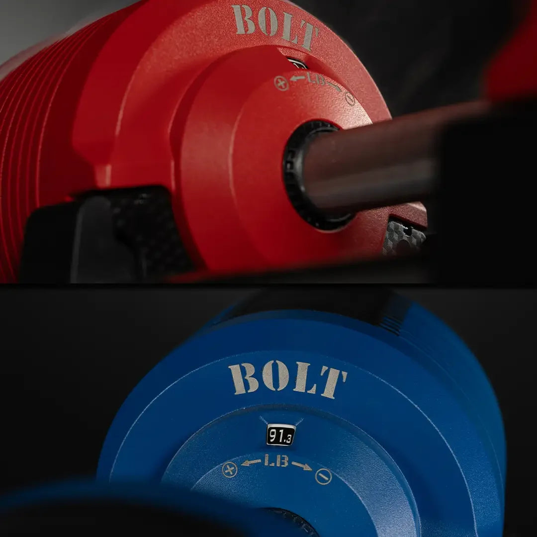 THE REVOLVER Adjustable Dumbbell 92 Lb Black (Pair)