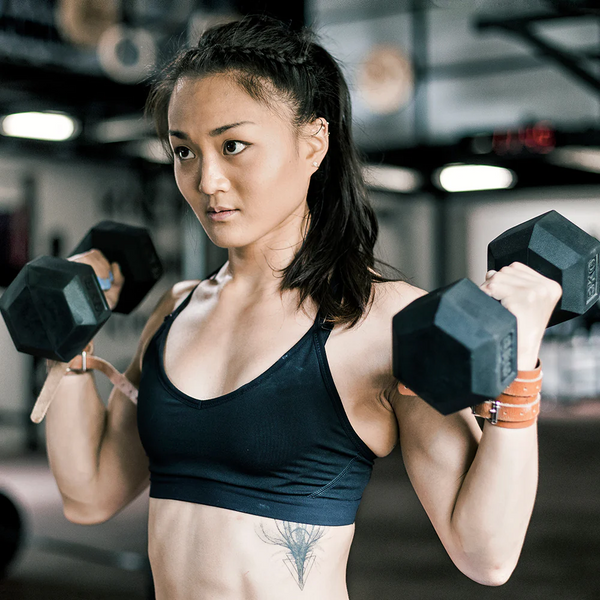 Rubber Hex Dumbbell