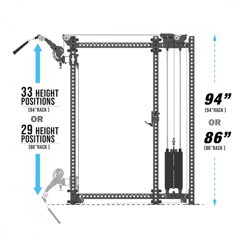 GetRXd Tornado 6-Post Rack