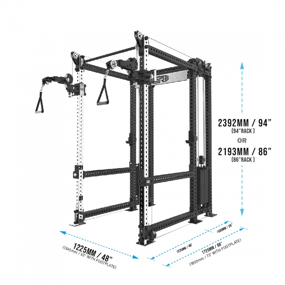 GetRXd Tornado 6-Post Rack