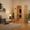 New 2026 S-Line MX-S106-01 Maxxus Low EMF FAR Infrared Sauna Canadian Hemlock