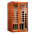 New 2026 Santiago 2 Person Full Spectrum Infrared Sauna - Canadian Hemlock