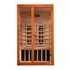 New 2026 Santiago 2 Person Full Spectrum Infrared Sauna - Canadian Hemlock