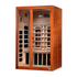 New 2026 Santiago 2 Person Full Spectrum Infrared Sauna - Canadian Hemlock