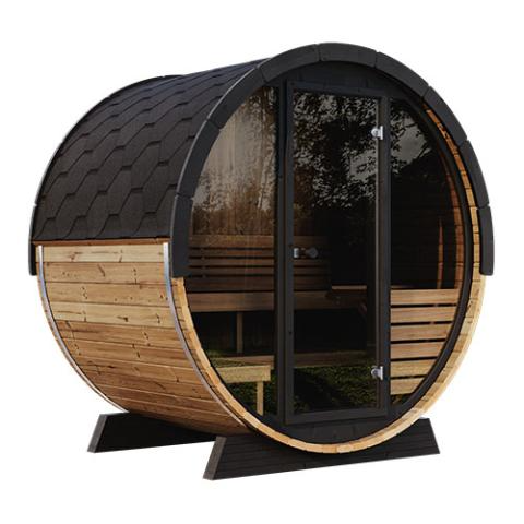 Model EE6G 4 Person Traditional Barrel Sauna