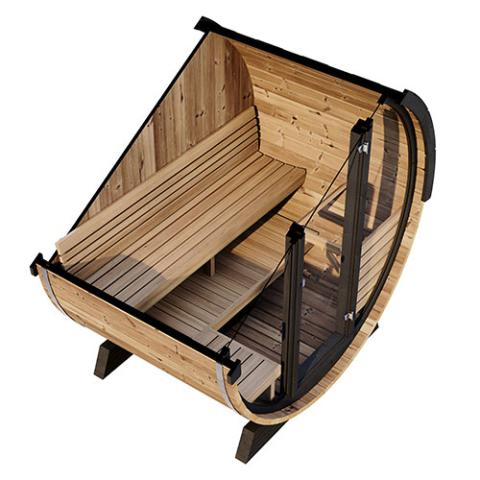 Model EE6G 4 Person Traditional Barrel Sauna