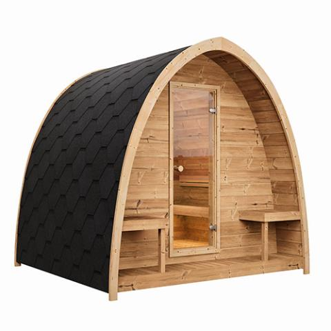 SaunaLife Model G3 6 Person Traditional Outdoor Sauna