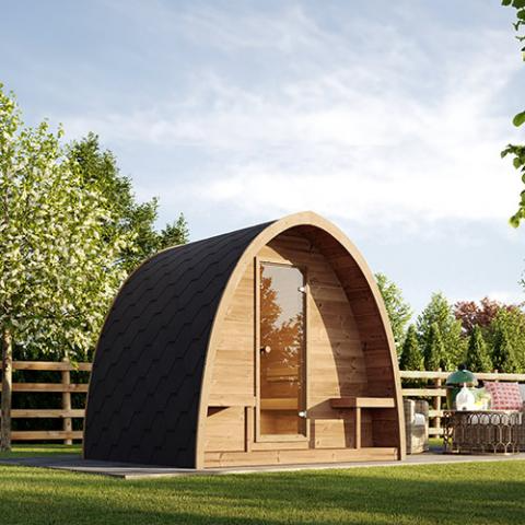 Model G3 6 Person Traditional Outdoor Sauna